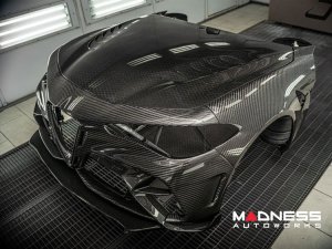 Alfa Romeo Giulia Quadrifoglio GTAm Conversion Kit by PariS'5 GaraGe - Complete Kit - Carbon Fiber